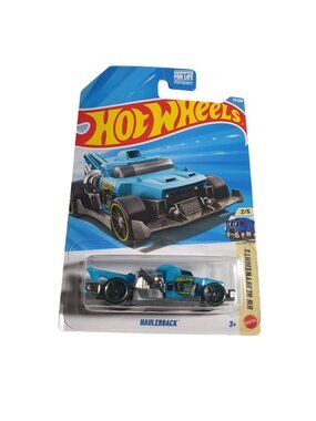 Hot Wheels Haulerback HW Heavyweights Blue Black Green 33/250 Mattel 2024 Collec